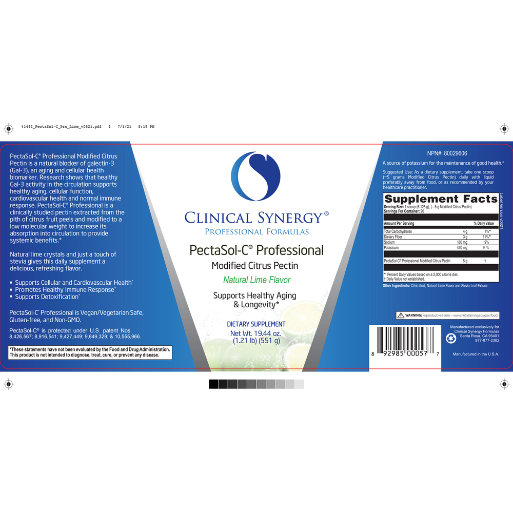 Product image for PectaSol-C® Professional Lime.