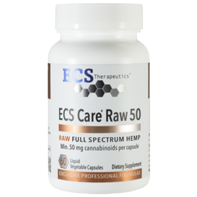 ECS Care Raw 50 FS Hemp (California Only) 60 capsules