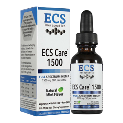 ECS Care® 1500 Hemp, Mint (California Only) 30 Milliliters