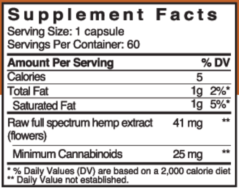 Product image for Mood &amp; Mobility (formerly called ECS Care® Raw 25) (California Only).