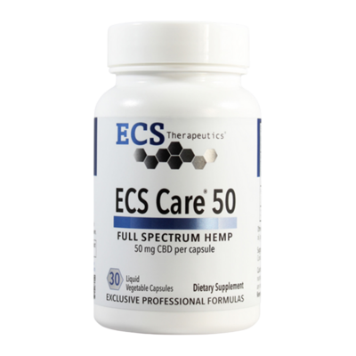ECS Care® 50 Full Spectrum Hemp (California Only) 30 capsules