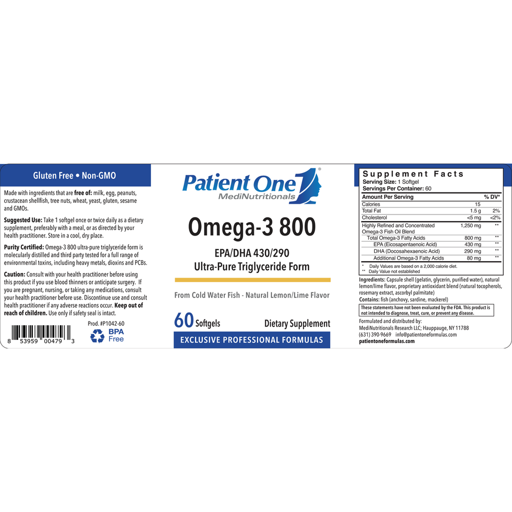 Product image for Omega-3 800.