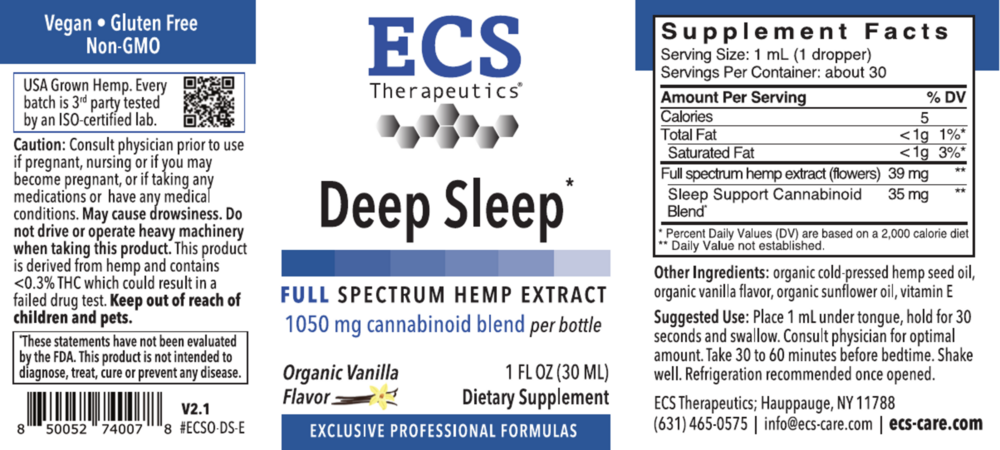 Product image for Deep Sleep (California Only).