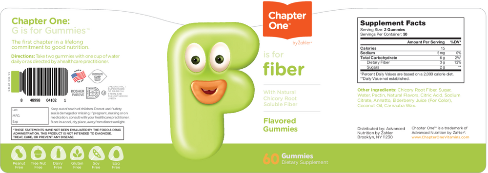 Product image for Fiber Gummies.