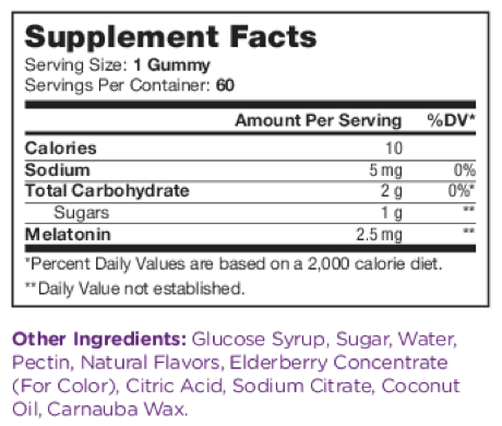 Product image for Sleep Gummies.