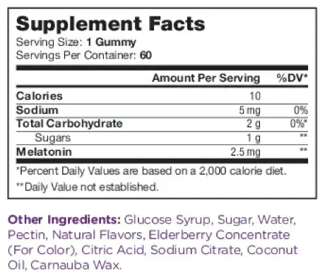 Product image for Sleep Gummies.