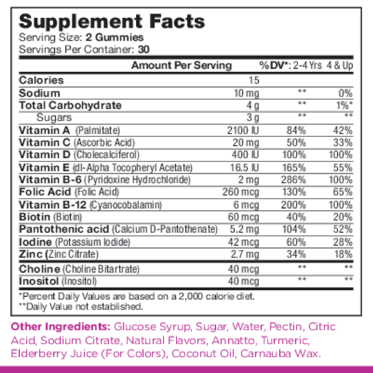 Product image for Multi Gummies.