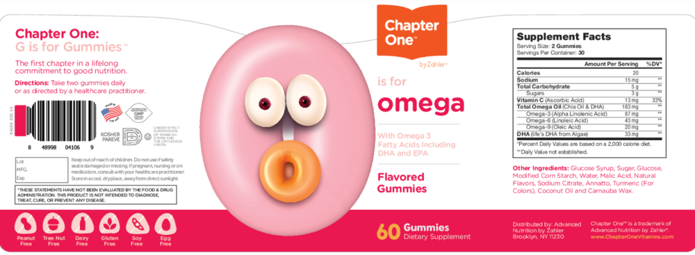 Product image for Omega 3 Gummies.