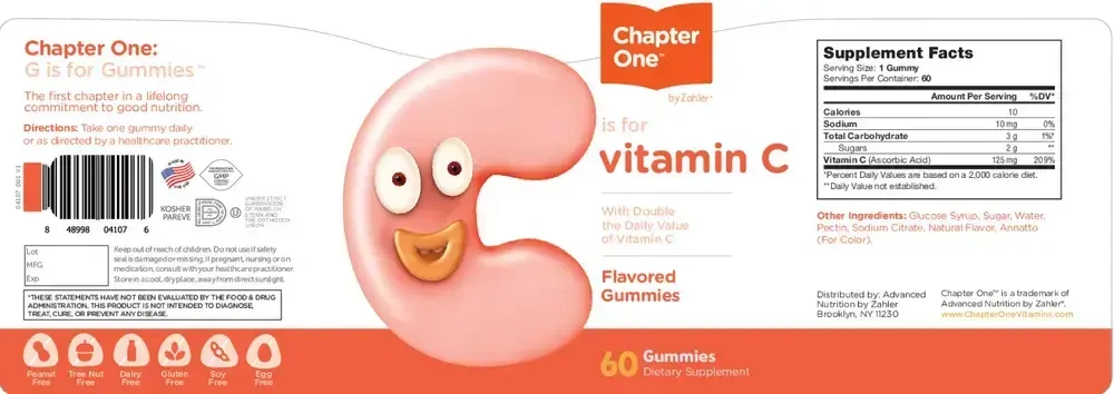 Product image for Vitamin C Gummies.