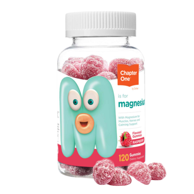 Magnesium Gummies, Raspberry Flavor 120 gummies
