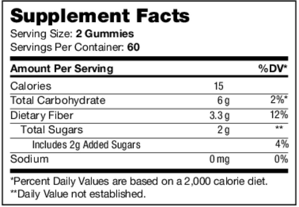 Product image for Fiber Gummies (120).