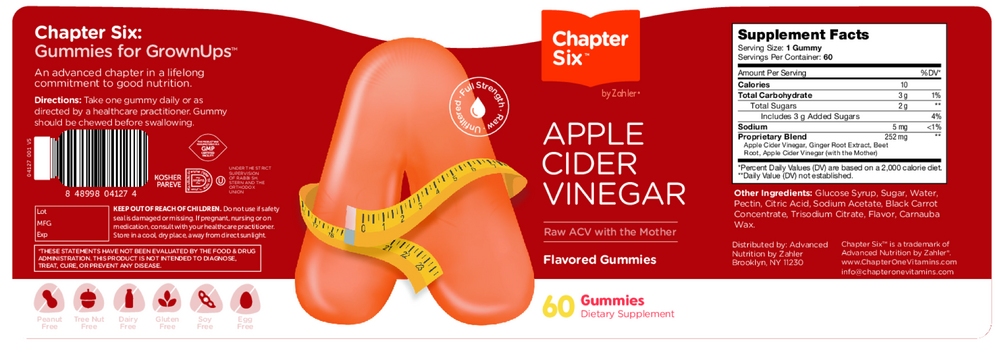 Product image for Apple Cider Vinegar Gummies.