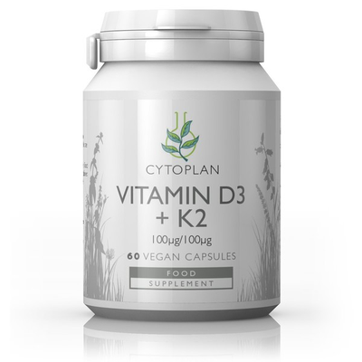Vitamin D3 and K2 60 capsules