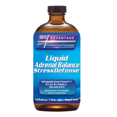 Liquid Adrenal Balance and Stress Defense 473 Milliliters