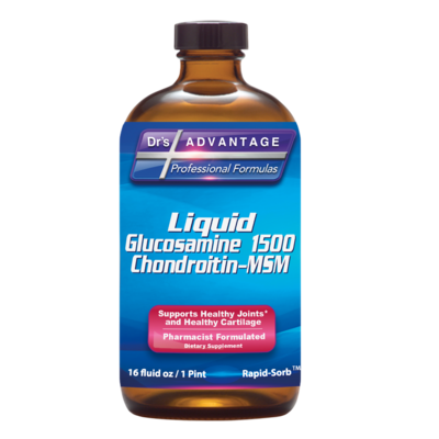 Liquid Glucosamine 1500-Chondroitin-MSM 473 Milliliters