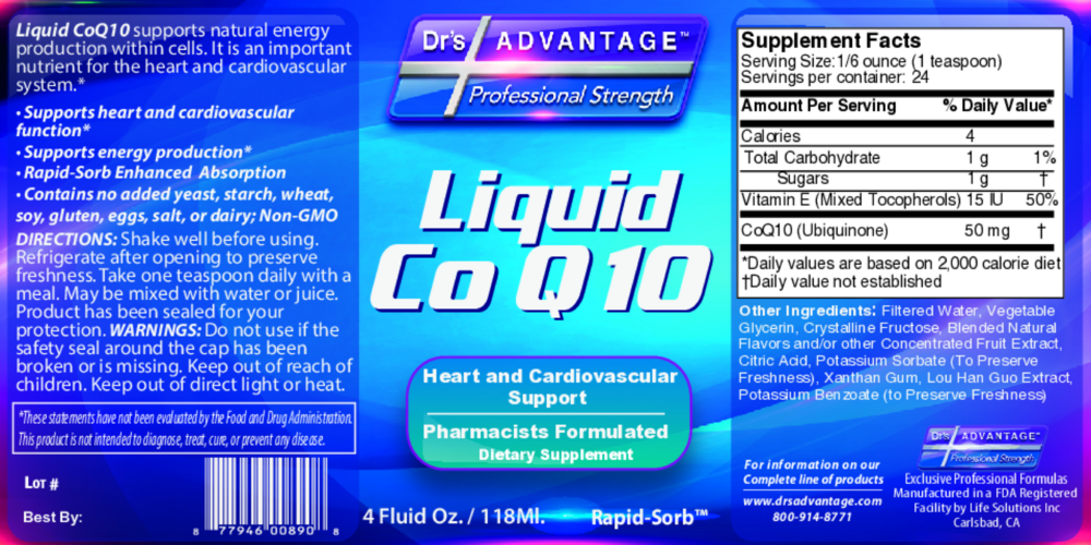 Product image for Liquid CoQ10.