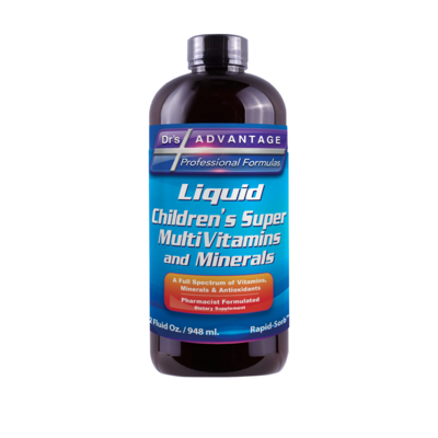 Liquid Children's Super Multivitamins & Minerals 946.3 Milliliters