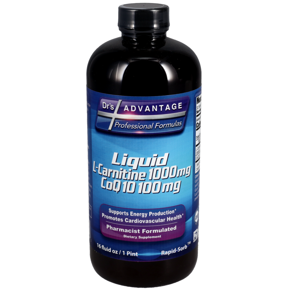 Product image for Liquid L-Carnitine CoQ10.