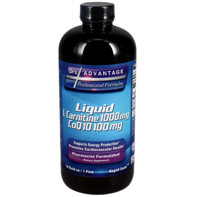 Liquid L-Carnitine CoQ10 473 Milliliters
