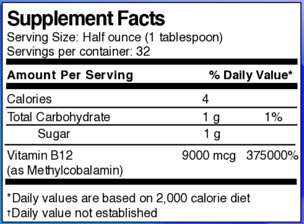 Product image for Liquid Vitamin B12 Triple Strength.