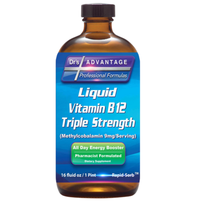 Liquid Vitamin B12 Triple Strength 473 Milliliters