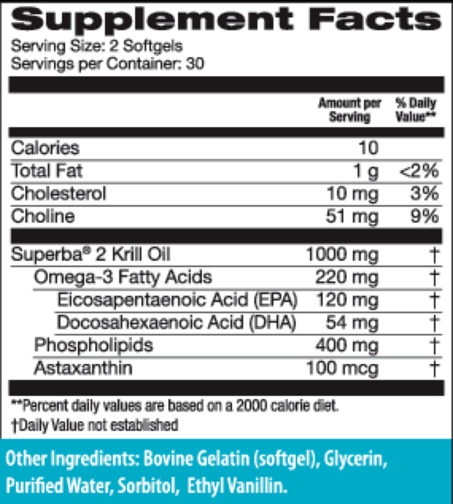 Product image for Krill Oil.