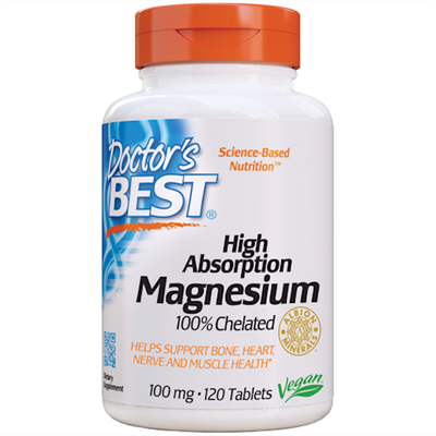 Hi Abs 100% Chelated Magnesium 120 tablets