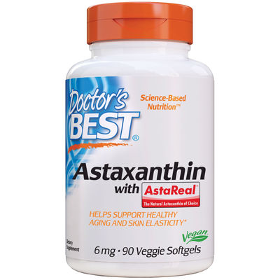 Doctor's Best Astaxanthin with AstaReal® 90 Softgels