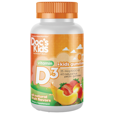 Doc Kids Vitamin D3 Gummies 60 gummies