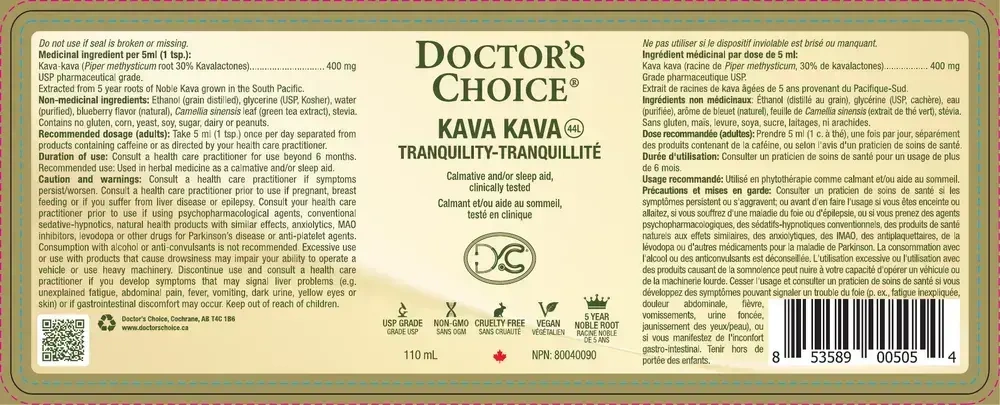 Product image for Kava Kava Tranquility.