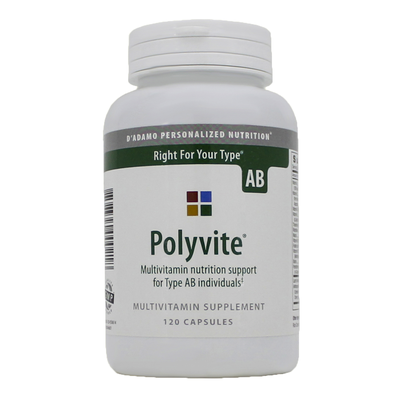 Polyvite Pro Multi-Vitamin (Type AB) 120 capsules