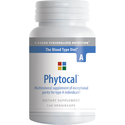 Phytocal Multimineral (Blood Type A) 120 capsules