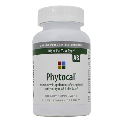 Phytocal Multimineral (Blood Type AB) 120 capsules
