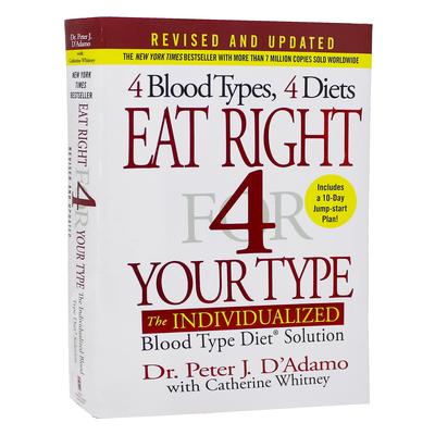 Eat Right 4 Your Type Book