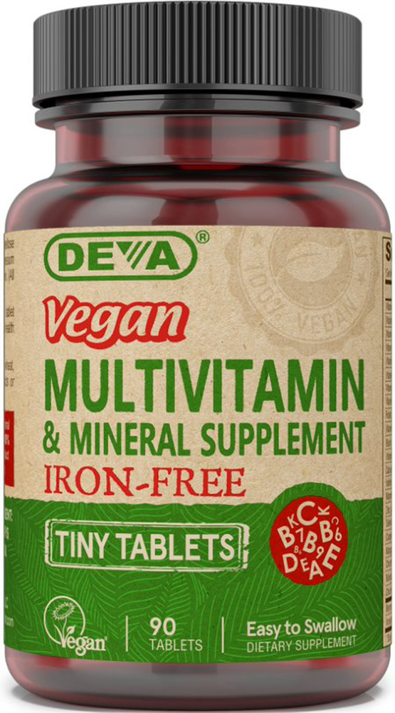 Product image for Vegan Tiny Tablets Multivitamin (Iron-Free).