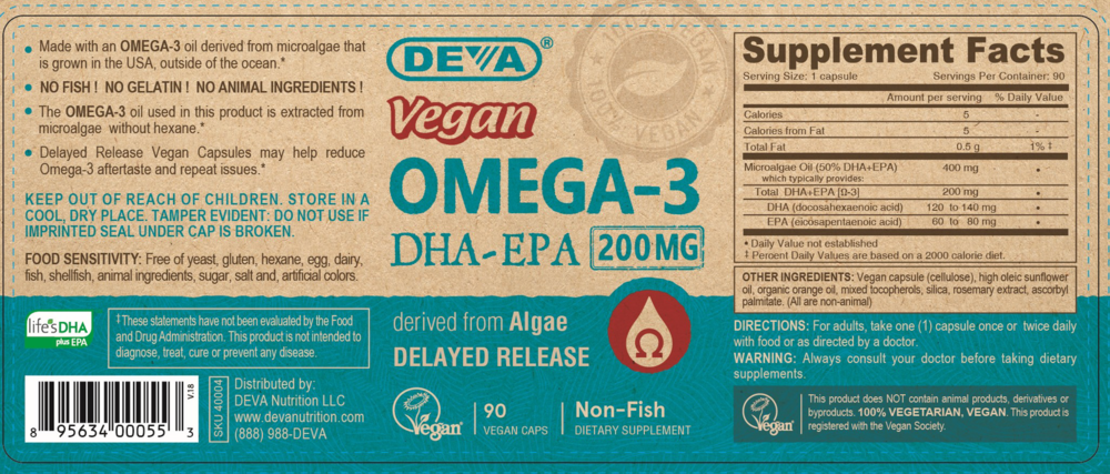 Product image for Vegan DHA-EPA (Delayed Release).