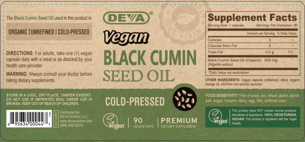 Product image for Black Cumin Seed Oil 500mg.