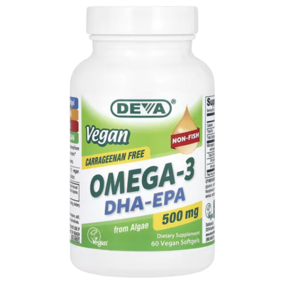 Vegan DHA-EPA 500mg 60 Softgels
