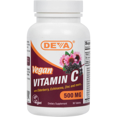 Vegan Vitamin C  500mg + Elderberry product image