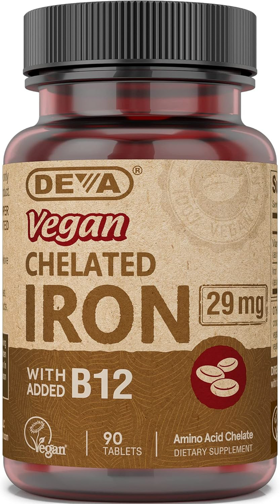 Product image for Vegan Chelated Iron 29mg.