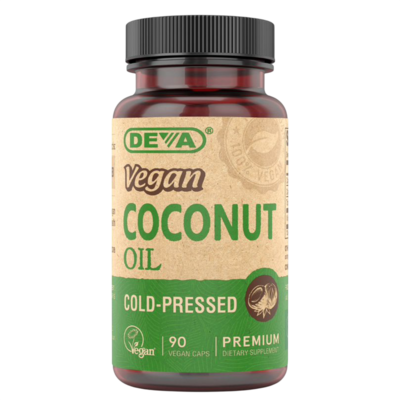 Vegan Virgin Coconut Oil 90 capsules