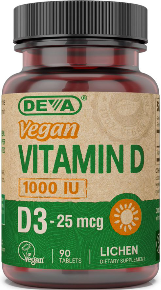 Product image for Vegan Vitamin D3 1000 IU.