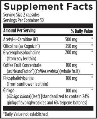 ginkgo biloba and acetyl l carnitine Bronson Ginkgo, Bacopa & L-Carnitine Brain & Memory Support Complex with L-Tyrosine, Choline, CoQ10 & Phosphatidylserine Plus Key B Vitamins Non-GMO, 30 Tablets : Everything Else Ginkgo, Bacopa & Acetyl L-Carnitine