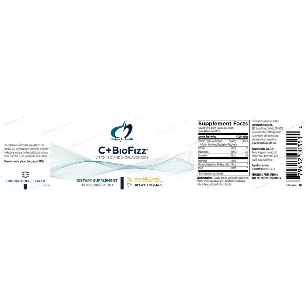 Product image for C+BioFizz Effervescent Powder.