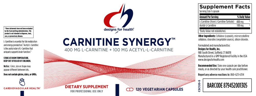 Product image for Carnitine Synergy.