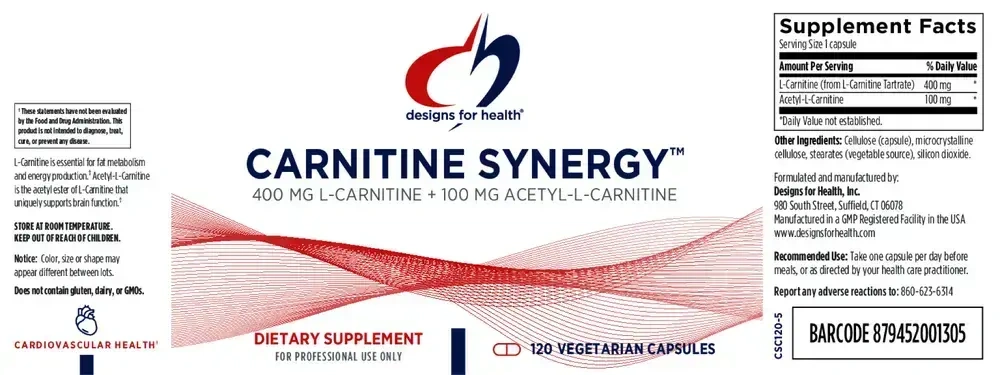 Product image for Carnitine Synergy.