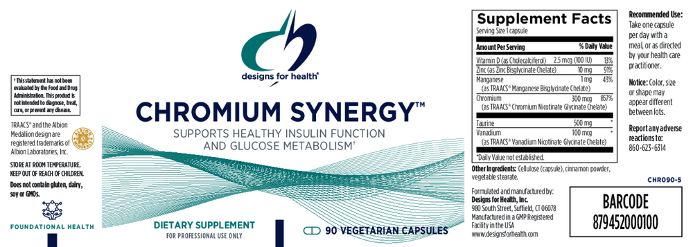 Product image for Chromium Synergy.
