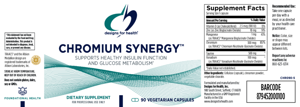 Product image for Chromium Synergy.