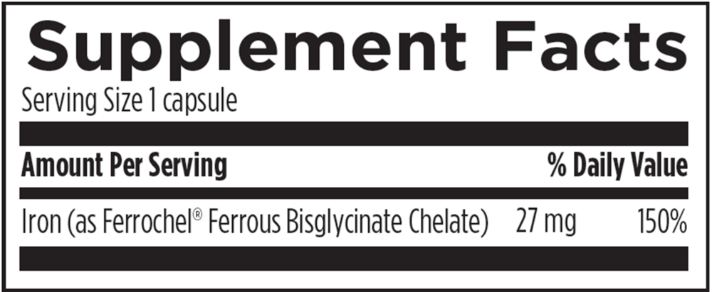 Product image for Ferrochel Iron Chelate.
