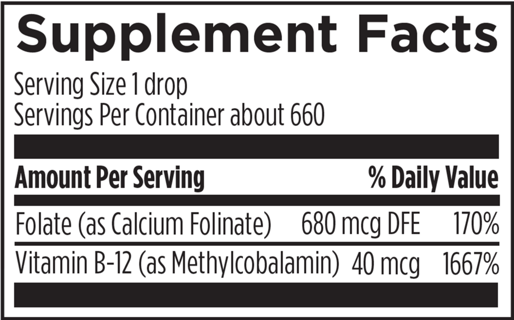 Product image for Super Liquid Folate.